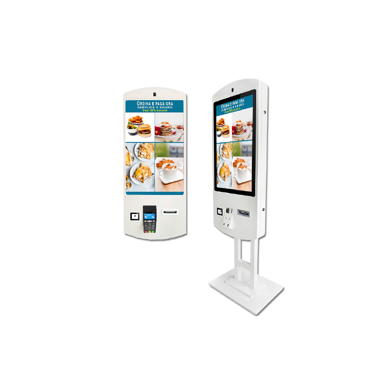 Cassa self service 32" touch screen - staffa a par