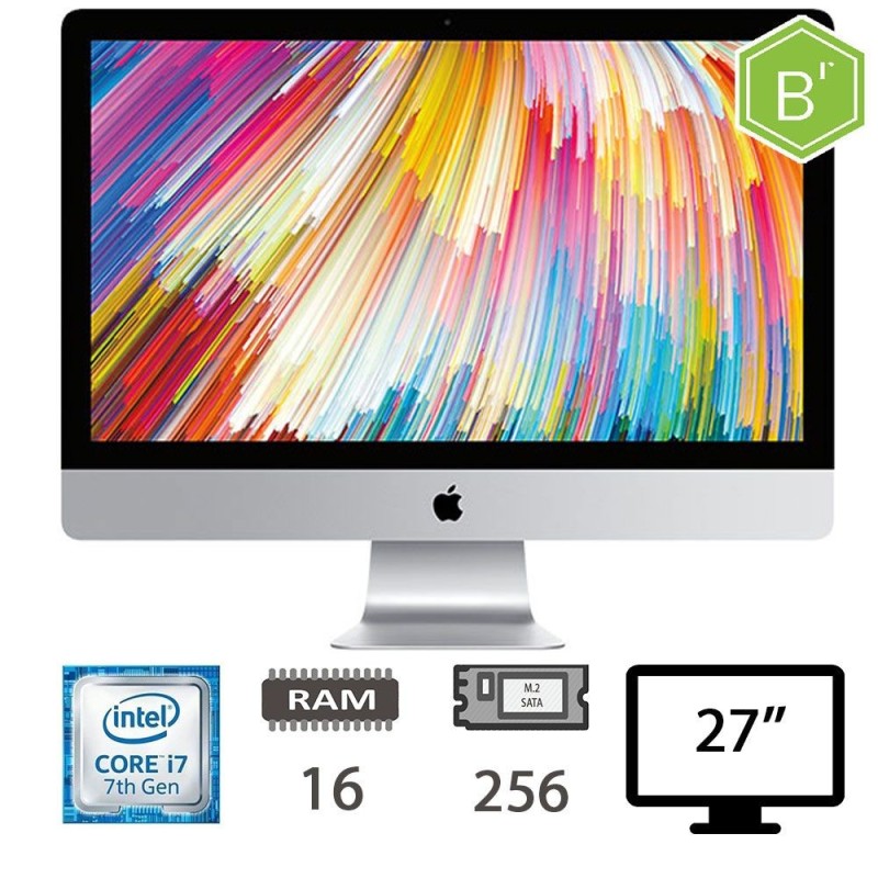 Imac 27 5k (2017)i7-7700k/16/256m2/2y - B